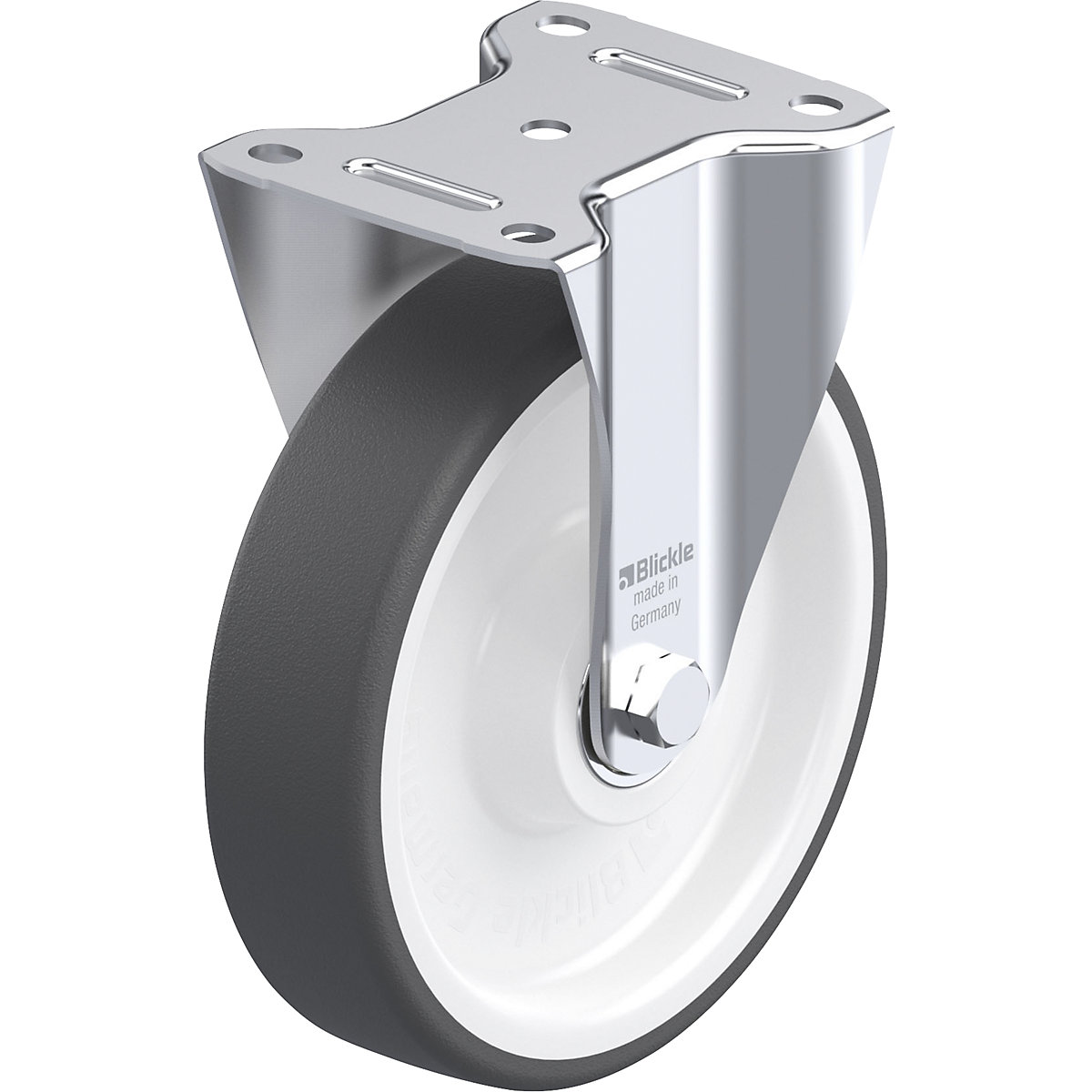 Plaatstalen bokwiel B-POTH &ndash; Blickle