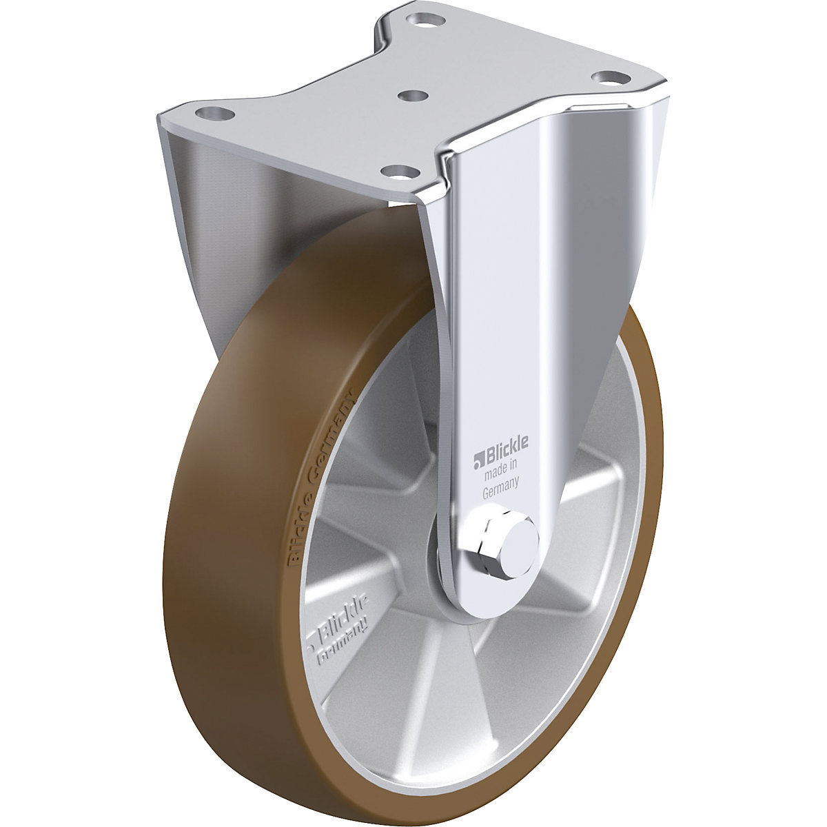 Plaatstalen bokwiel BH-ALB &ndash; Blickle