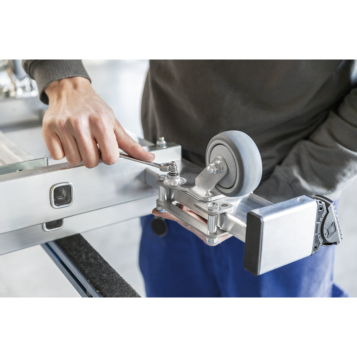 Zestaw dodatkowych rolek do drabin (Zdjęcie produktu 5)-4