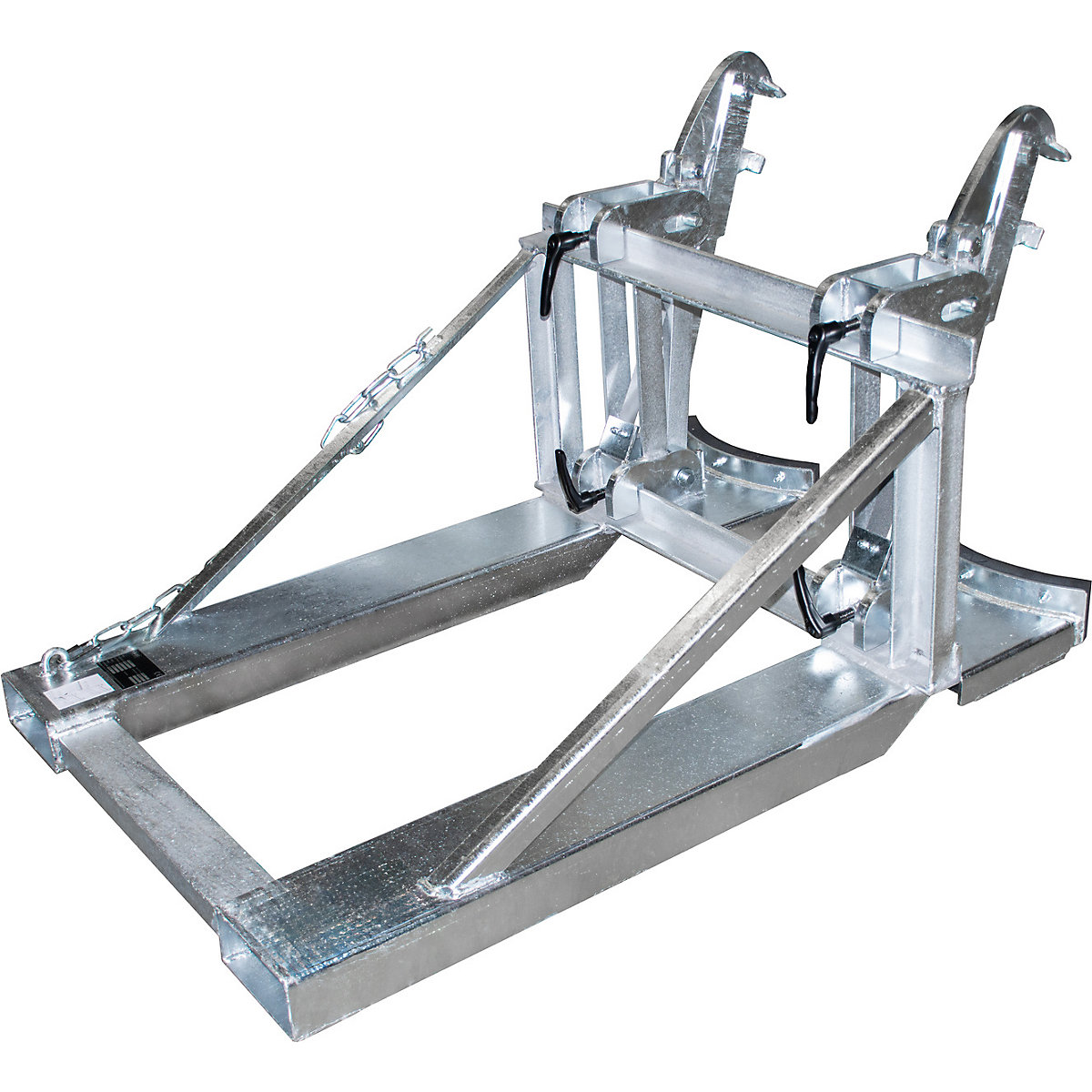 kaiserkraft Drum Lifter for 2 Lid Drums Galvanized 5
