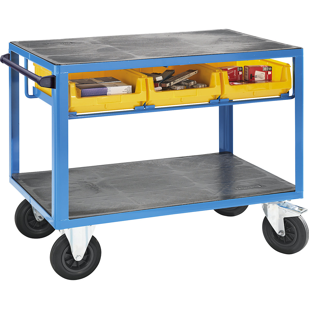 Assembly trolley, max. load 500 kg – eurokraft pro (Product illustration 8)-7