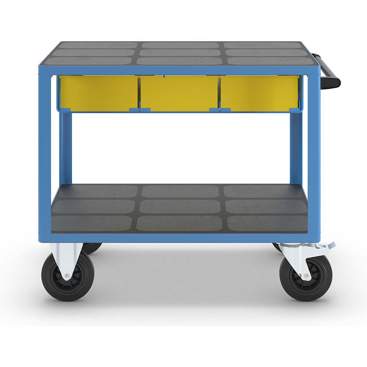 Assembly trolley, max. load 500 kg – eurokraft pro (Product illustration 2)-1