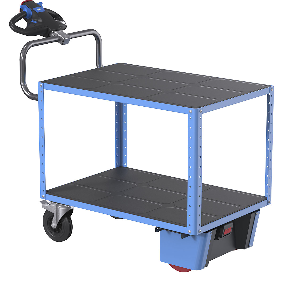 CustomLine assembly trolley with electric drive – eurokraft pro (Product illustration 6)-5