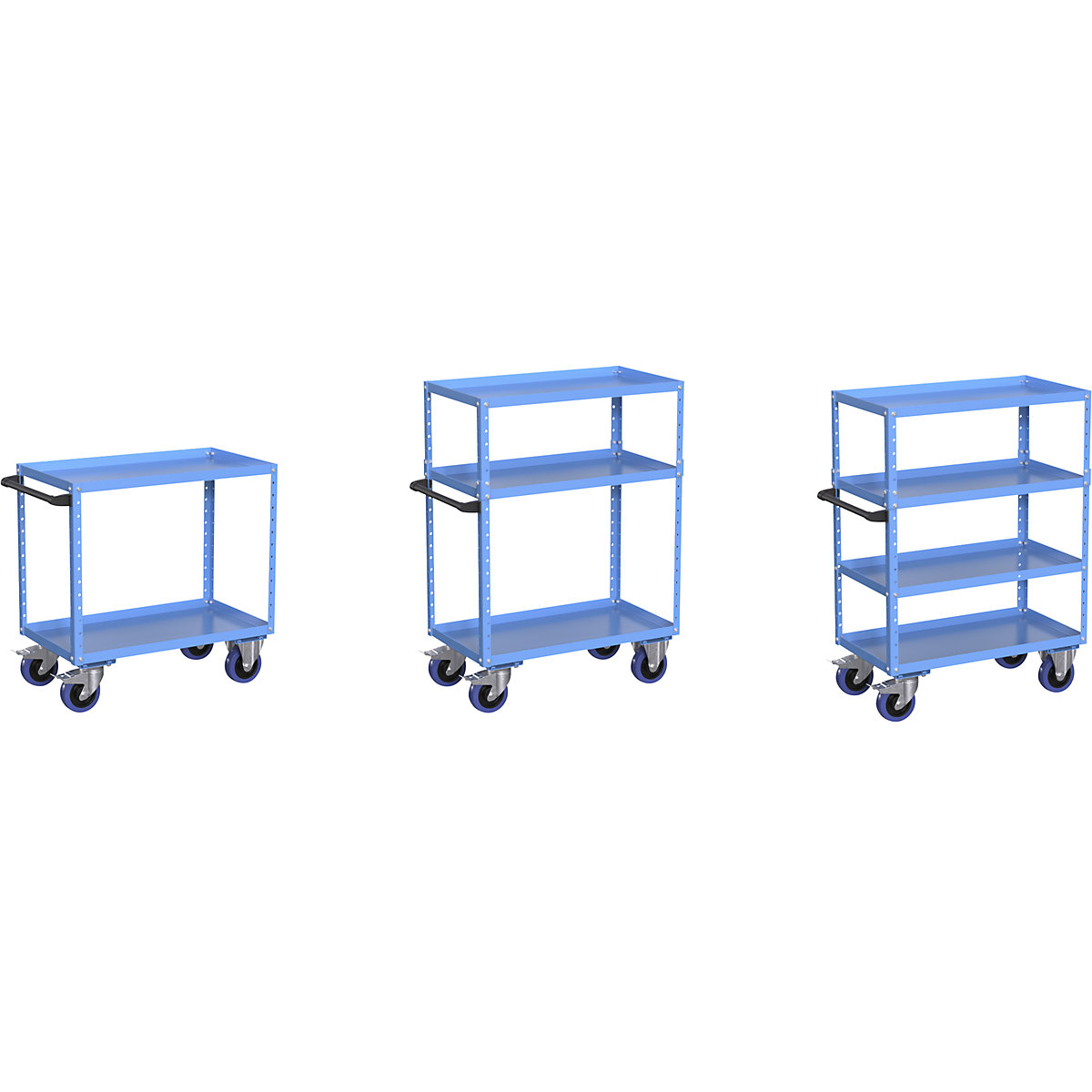 CustomLine general purpose trolley – eurokraft pro (Product illustration 4)-3