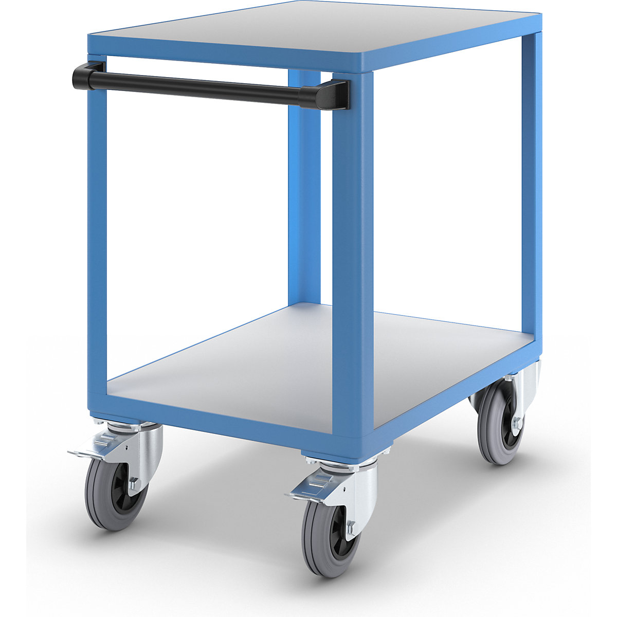 Industrial table trolley – eurokraft pro: shelf LxW 750 x 550 mm