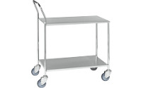Table trolley, zinc plated