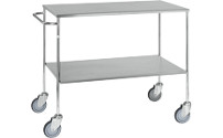 Table trolley, zinc plated