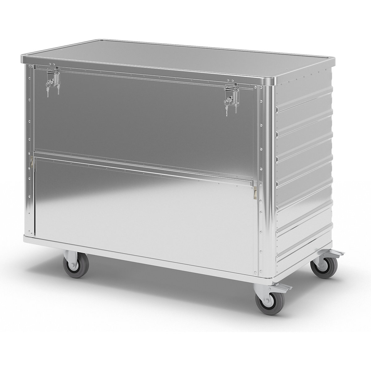 Aluminium container truck, fold down side panel – Gmöhling (Product illustration 4)-3