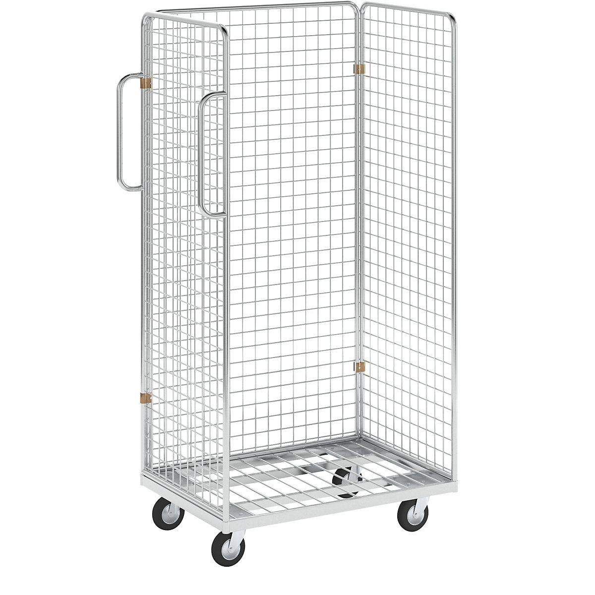 Order picking trolley, overall max. load 300 kg, external dimensions WxDxH 900 x 600 x 1600 mm-9