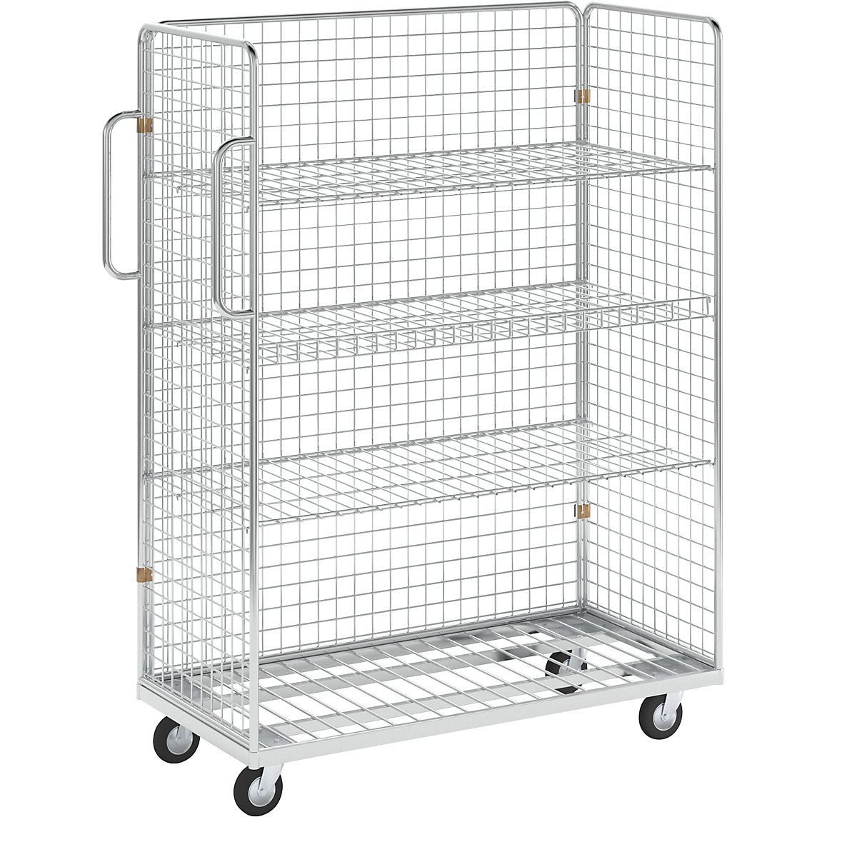Order picking trolley, overall max. load 300 kg, external dimensions WxDxH 1295 x 600 x 1600 mm-10