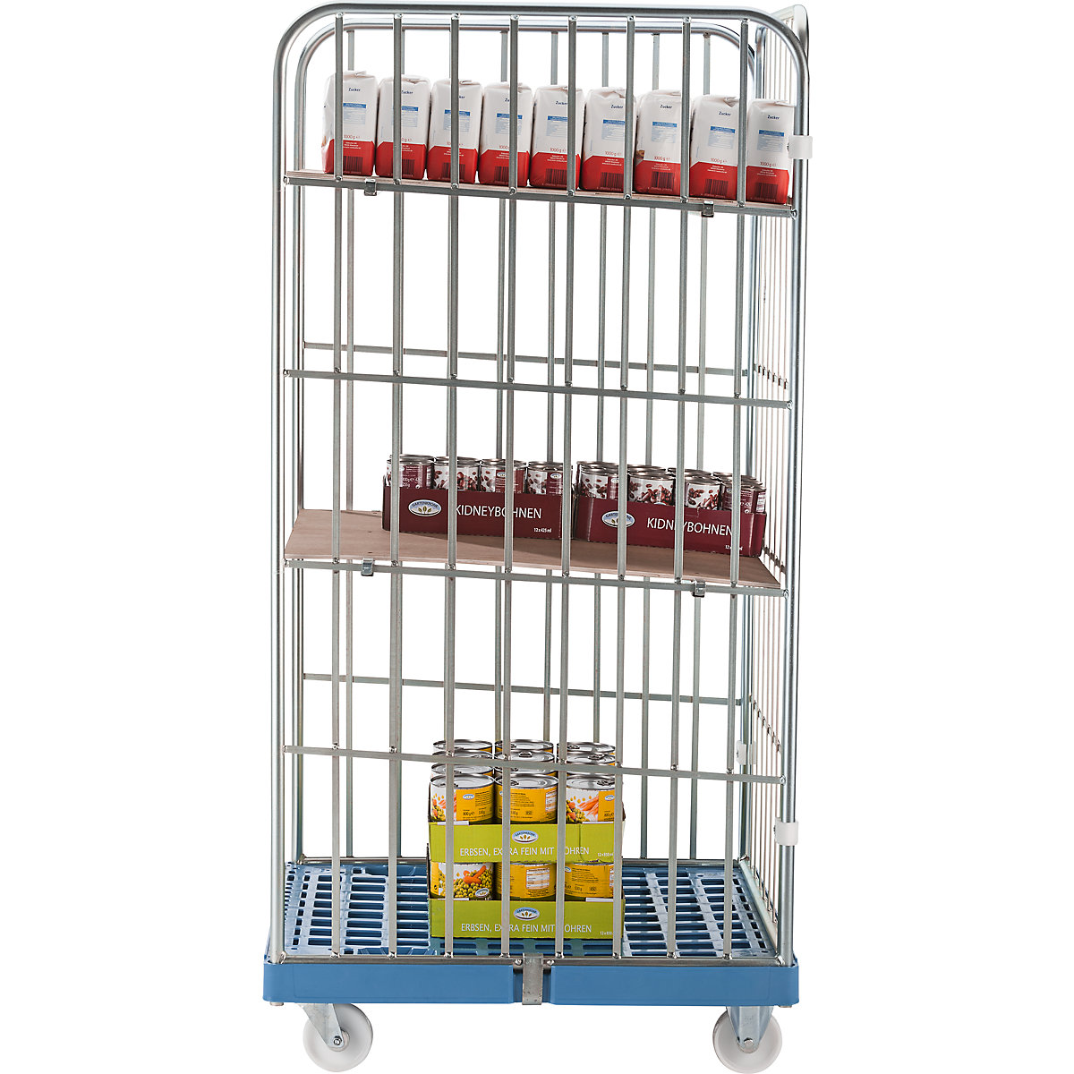 Roll container with mesh panels (Product illustration 32)-31
