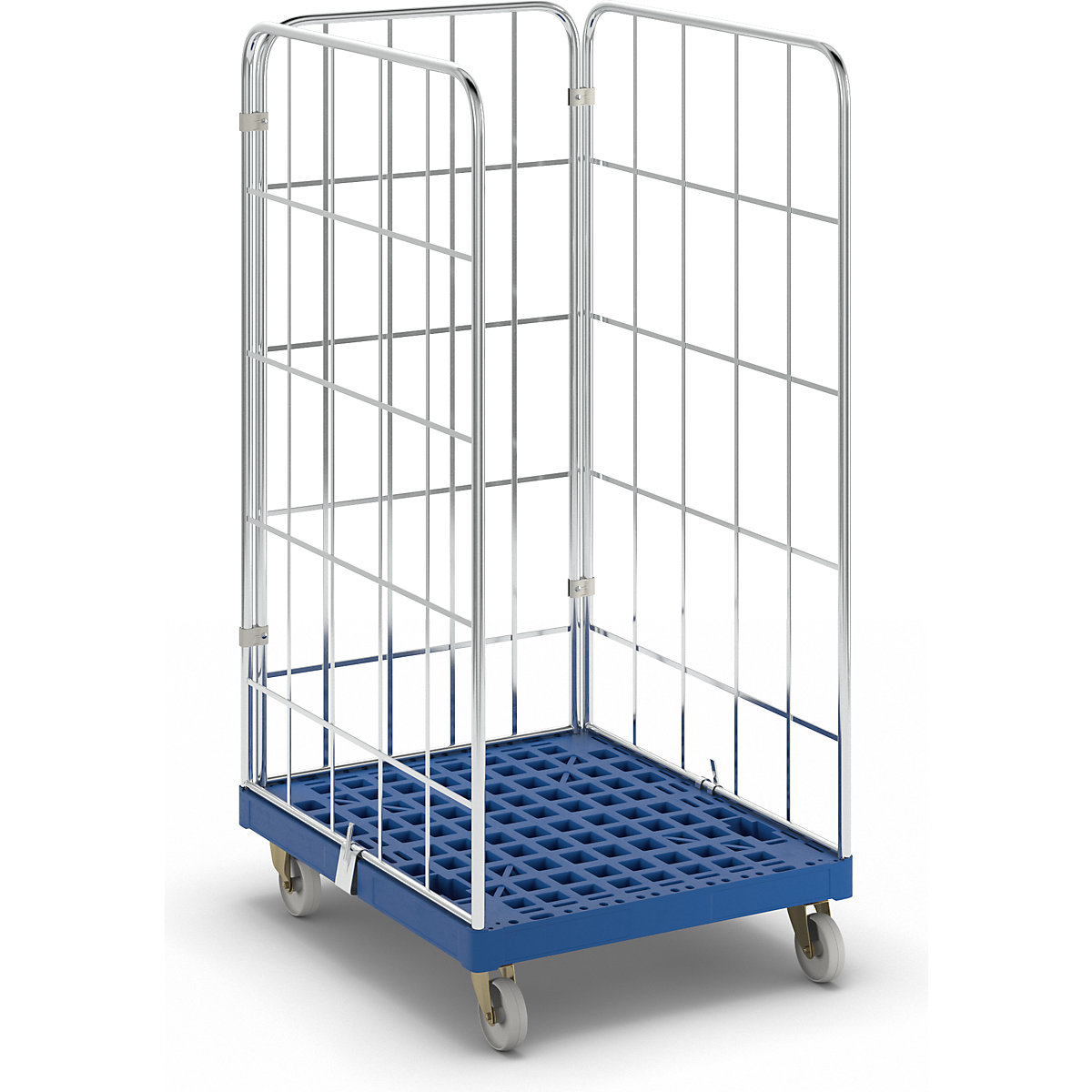 Roll container with plastic dolly (Product illustration 13)-12