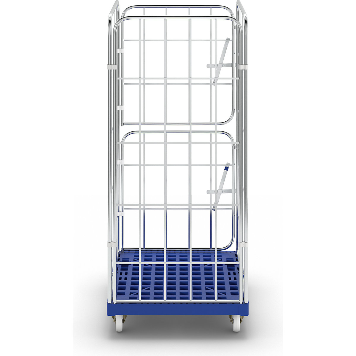 Roll container with plastic dolly (Product illustration 4)-3