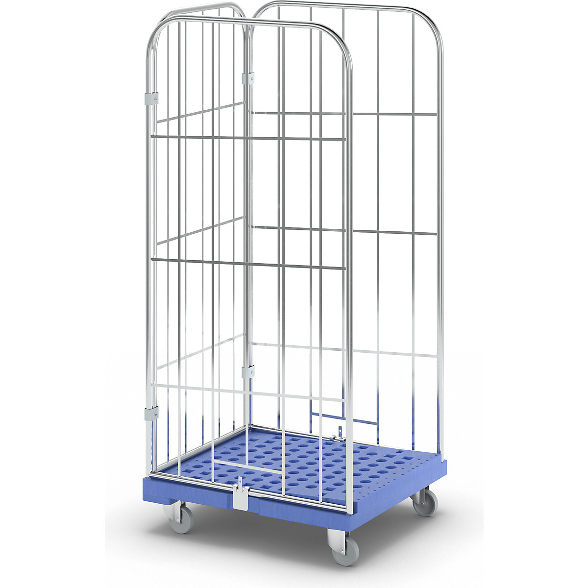 Roll container with sloping shelf (Product illustration 9)-8