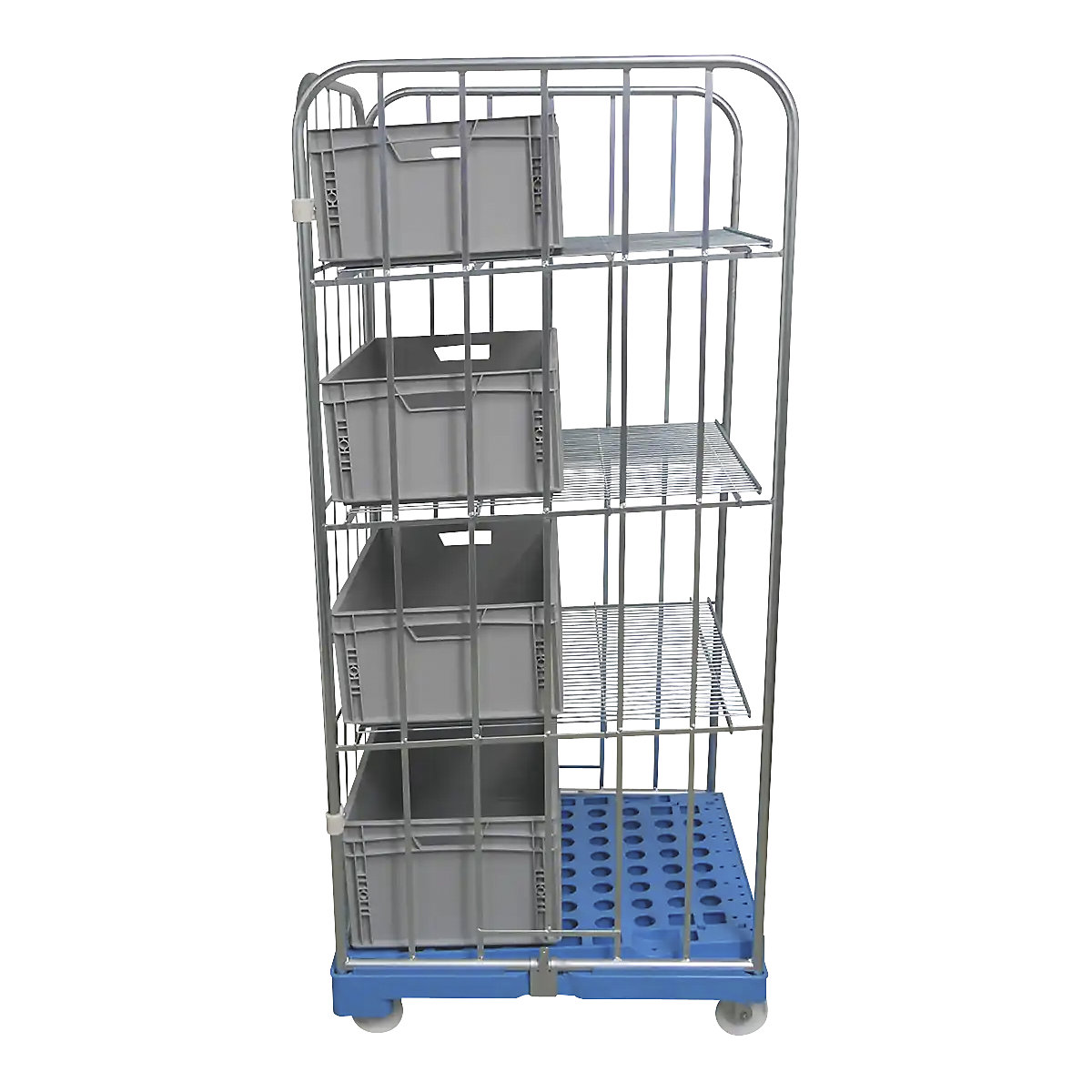 Roll container with sloping shelf (Product illustration 8)-7