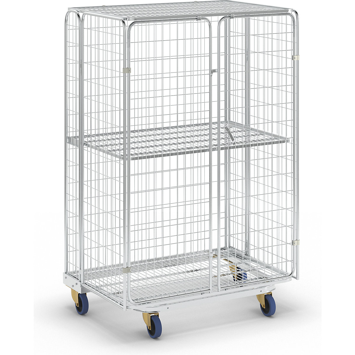 Security roll container, nestable