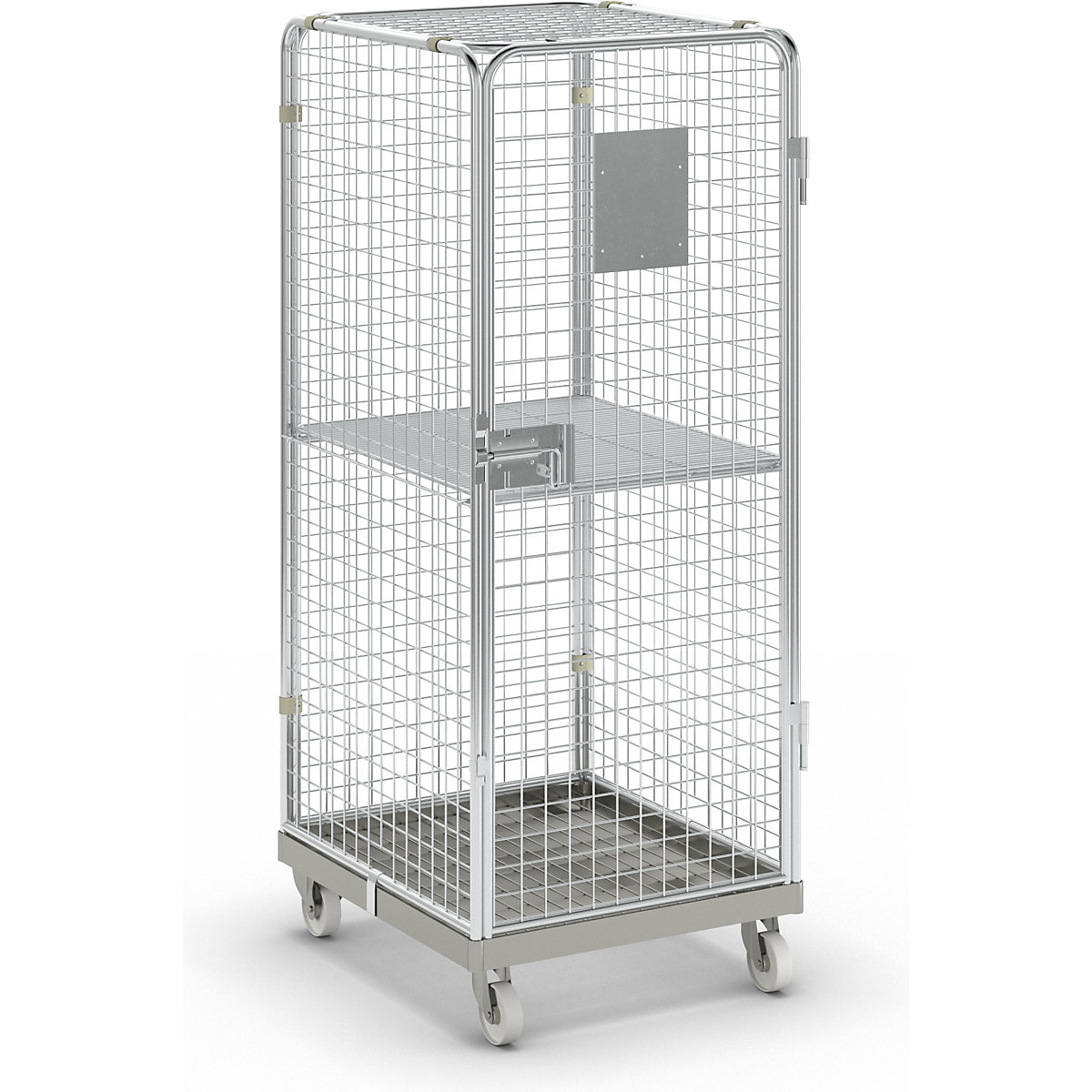 Security steel container with steel dolly (Product illustration 3)-2