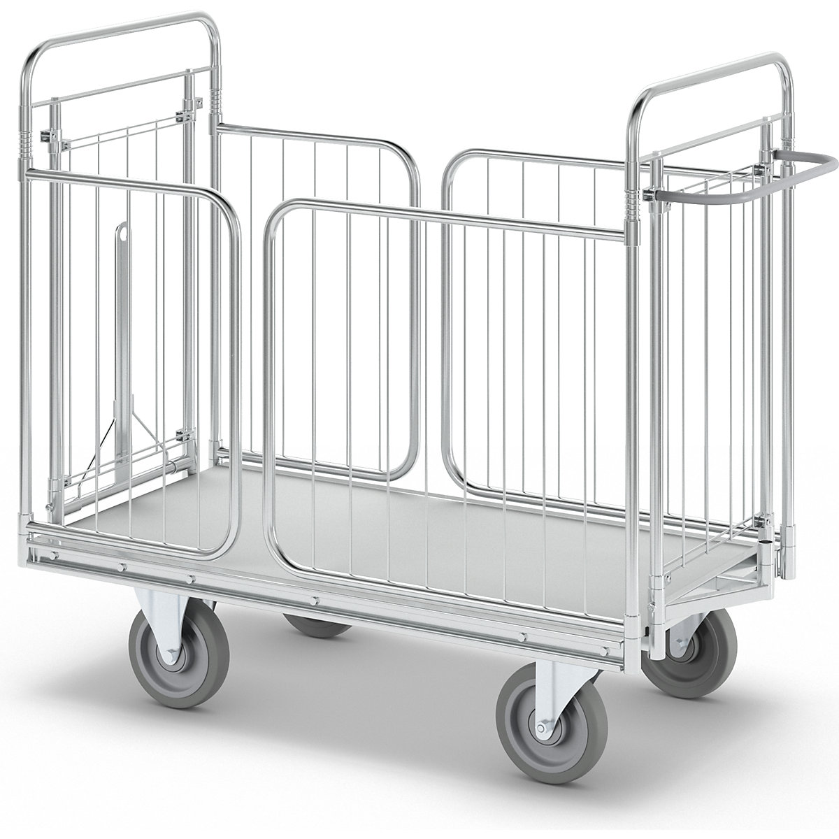 Trolley with panels on four sides – HelgeNyberg (Product illustration 13)-12