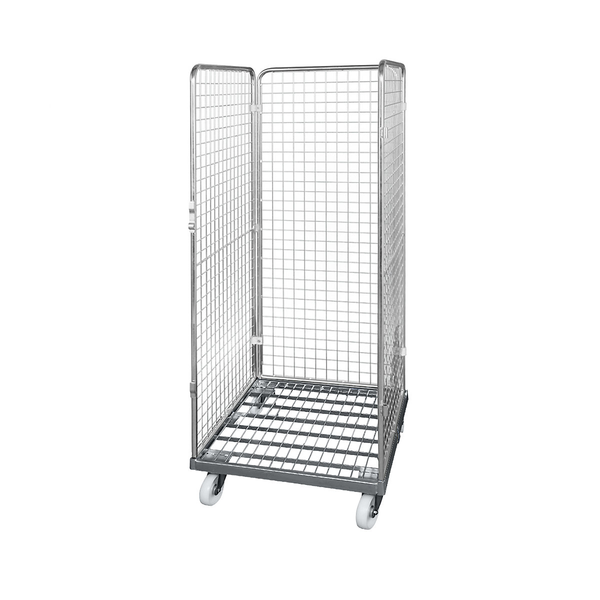 Wire mesh container with steel dolly (Product illustration 26)-25