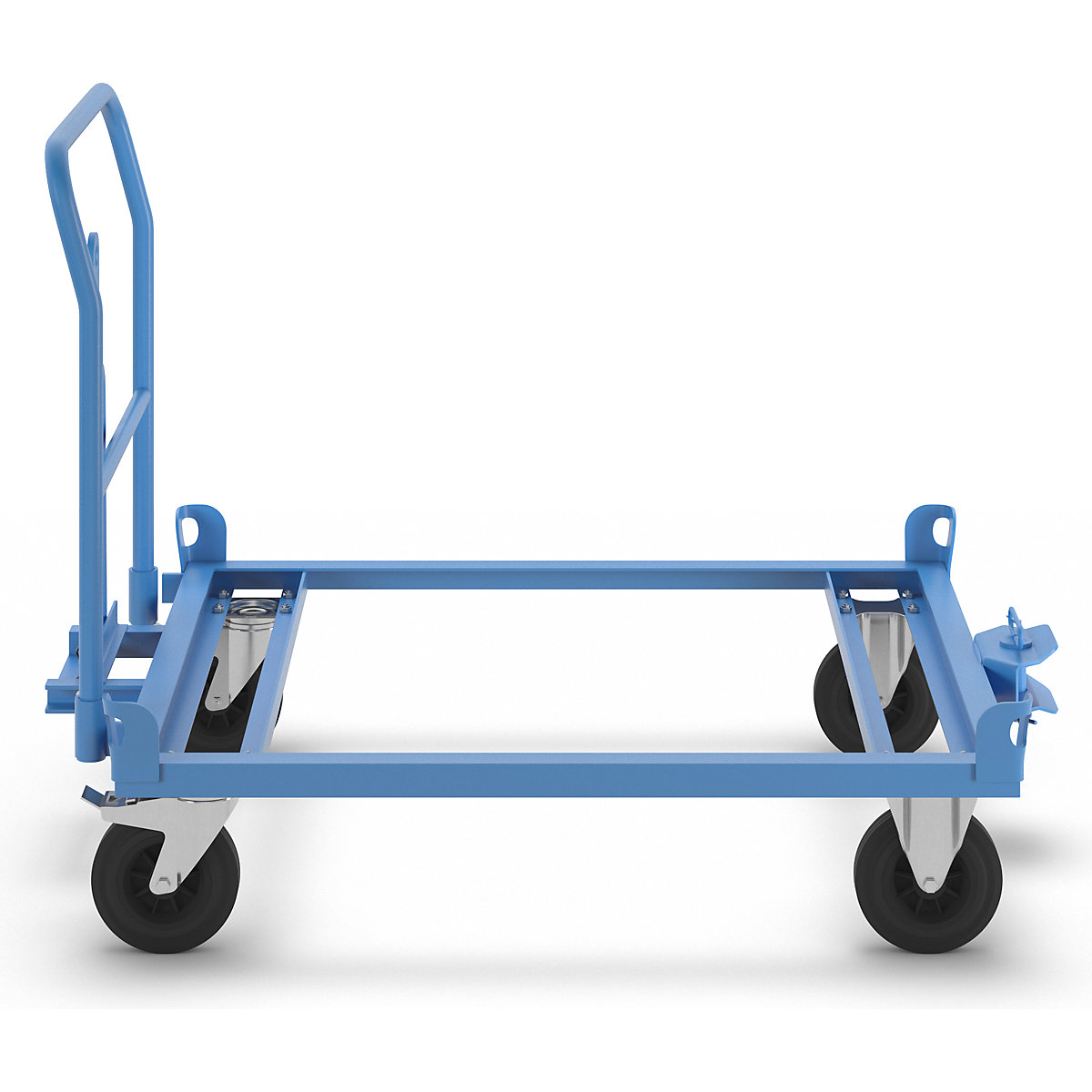 Dolly with drawbar and coupling – eurokraft pro (Product illustration 23)-22
