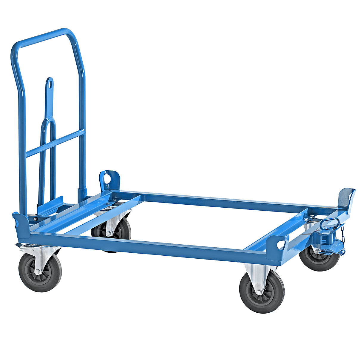 Dolly with drawbar and coupling – eurokraft pro (Product illustration 28)-27