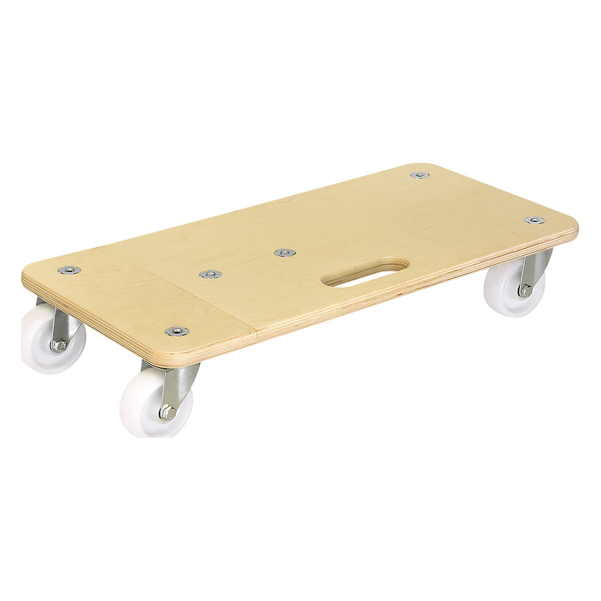 MM 1331 extendable transport dolly – Wagner, LxW 587 – 857 x 290 mm, max. load 200 kg, 5+ items-5