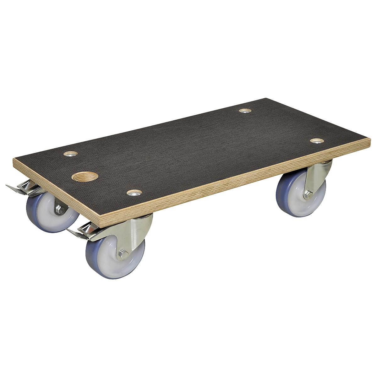 WAGNER Transport Dolly MM 1341 - 57,5 X 30 Cm, 500 Kg Draagvermogen, Anti-Slip & Grondbeschermend