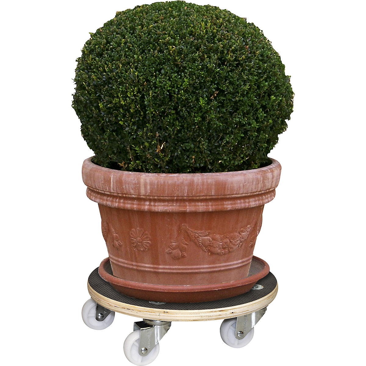 MaxiGRIP transport dolly, round – Wagner (Product illustration 16)-15