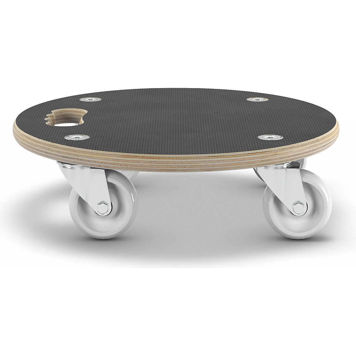 MaxiGRIP transport dolly, round – Wagner (Product illustration 7)-6