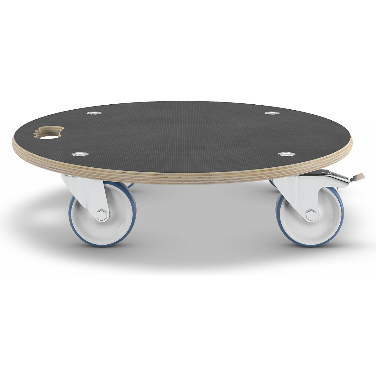 MaxiGRIP transport dolly, round – Wagner (Product illustration 8)-7
