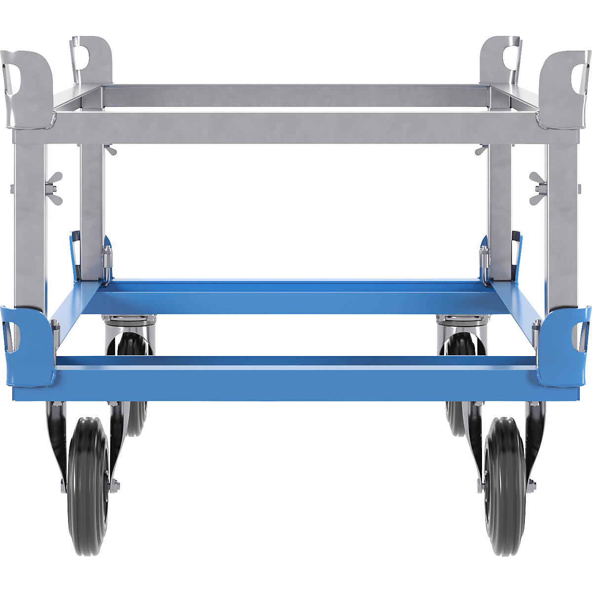 Pallet dolly with collar – eurokraft pro (Product illustration 9)-8