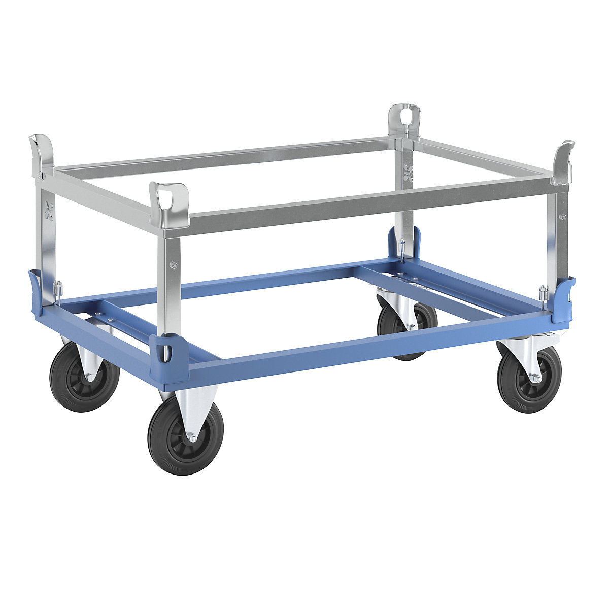 Pallet dolly with collar - eurokraft pro