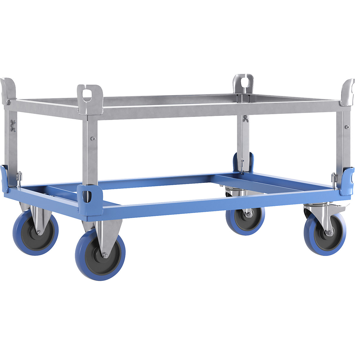 Pallet dolly with collar – eurokraft pro (Product illustration 12)-11
