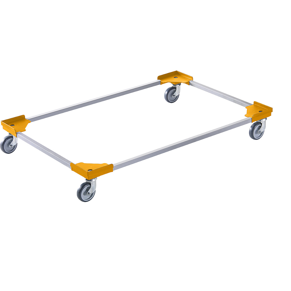Professional wheeled base, hybrid, for Euro format 1200 x 800 mm, yellow, 20+ items-4