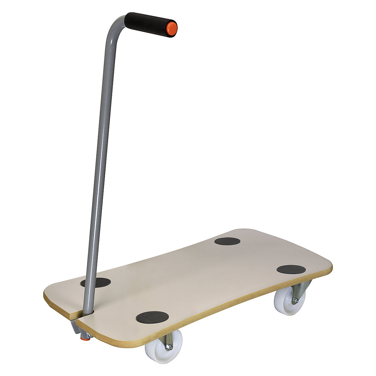 Wagner – STAR CARRIER ECO transport dolly, MDF panel, LxW 790 x 390 mm, max. load 200 kg