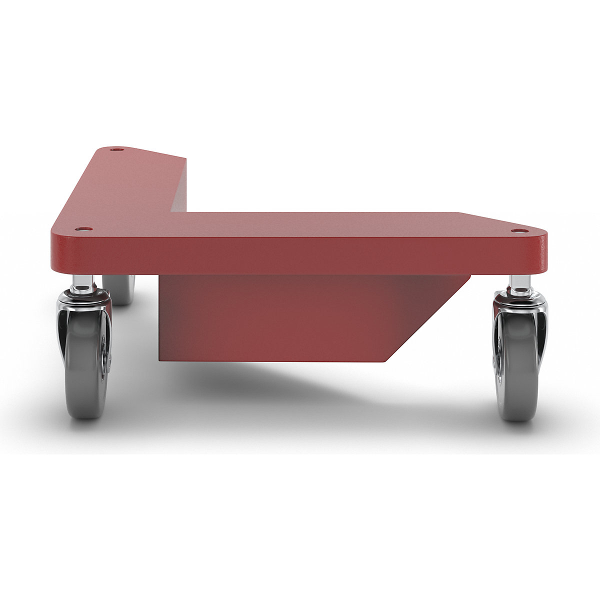 Transport dolly in a practical plastic case (Product illustration 2)-1