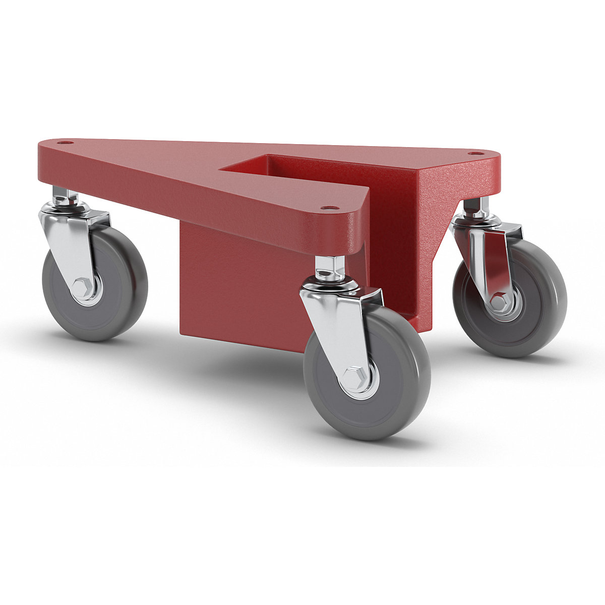 Transport dolly in a practical plastic case (Product illustration 2)-1