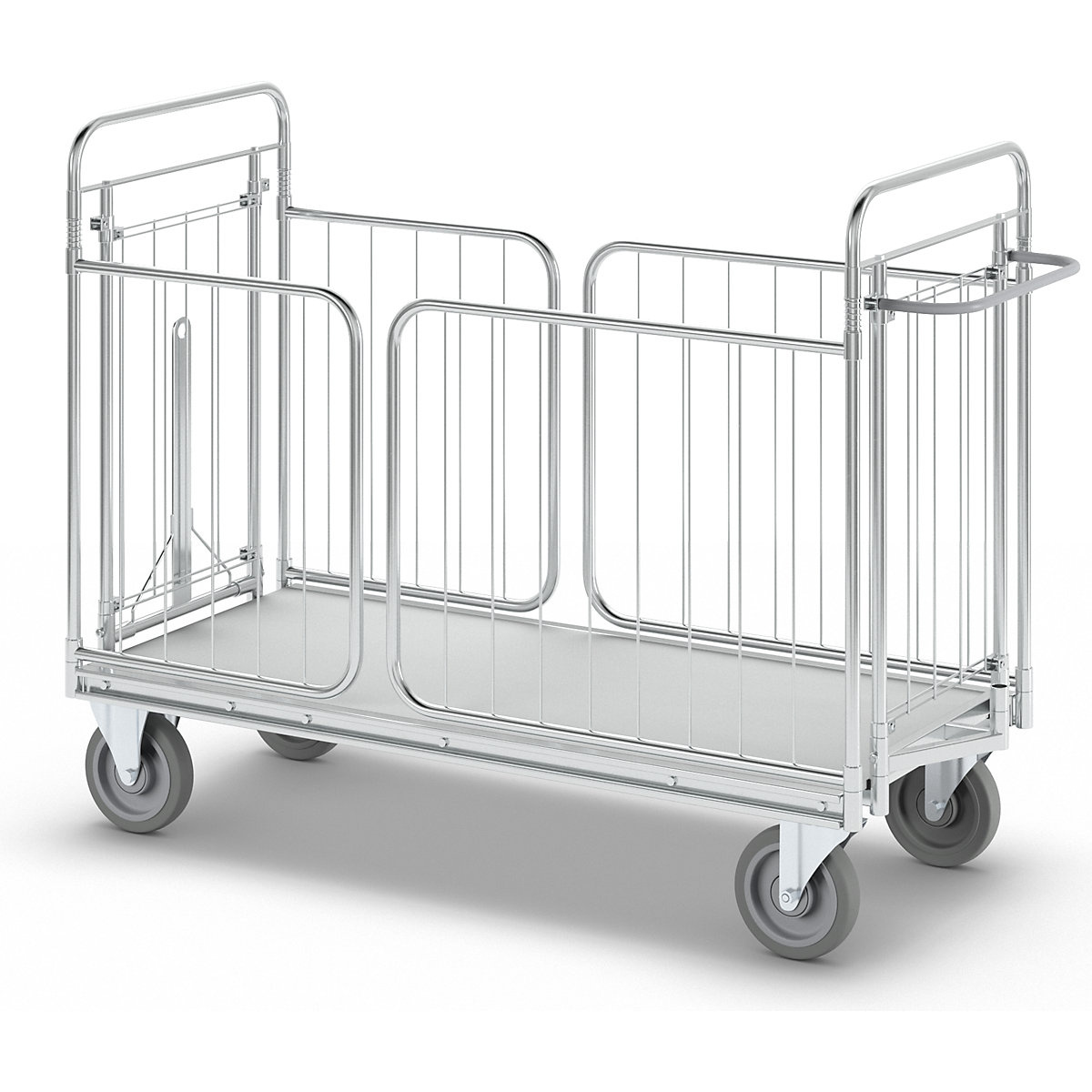 Trolley with panels on four sides – HelgeNyberg (Product illustration 6)-5