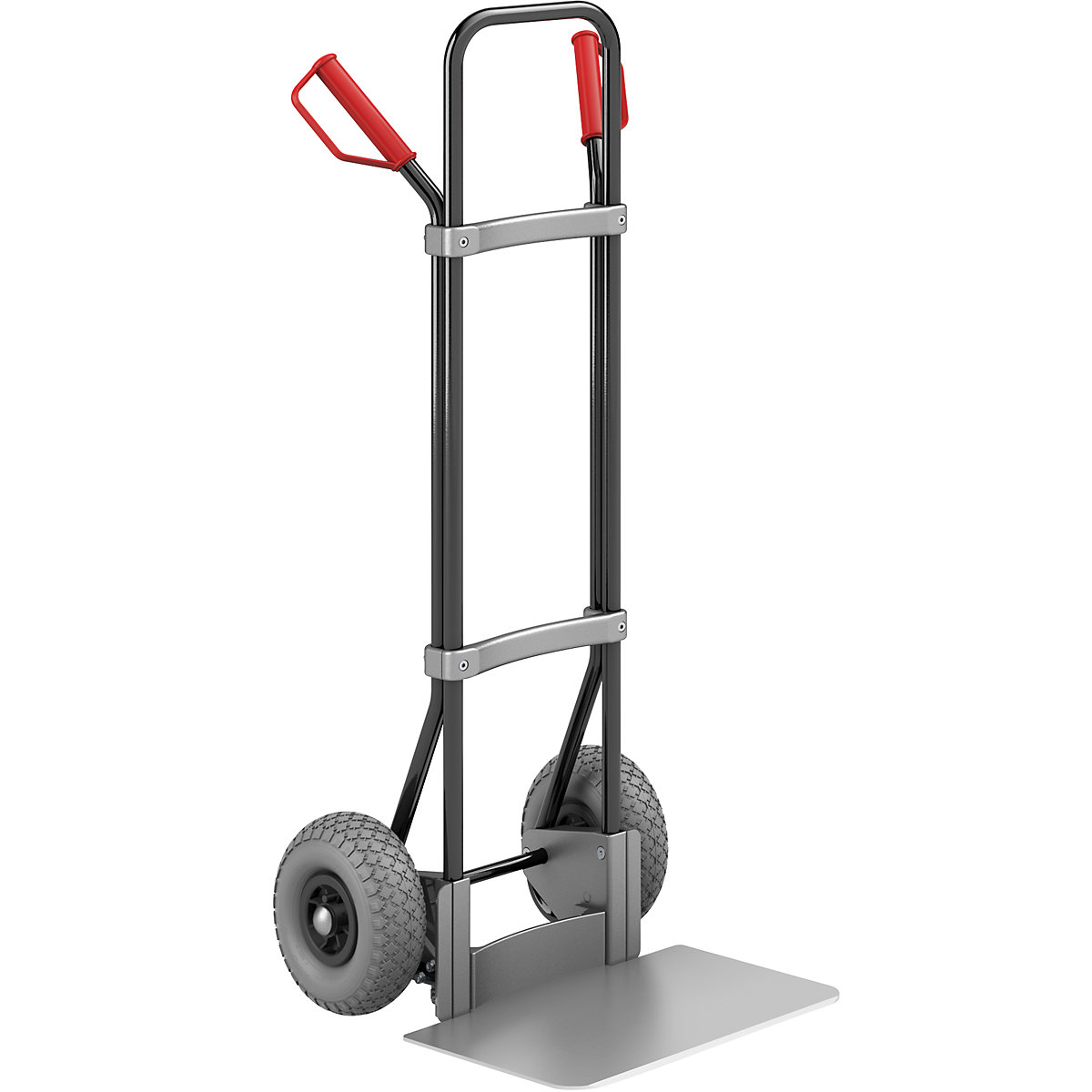 Sack truck, black – eurokraft pro