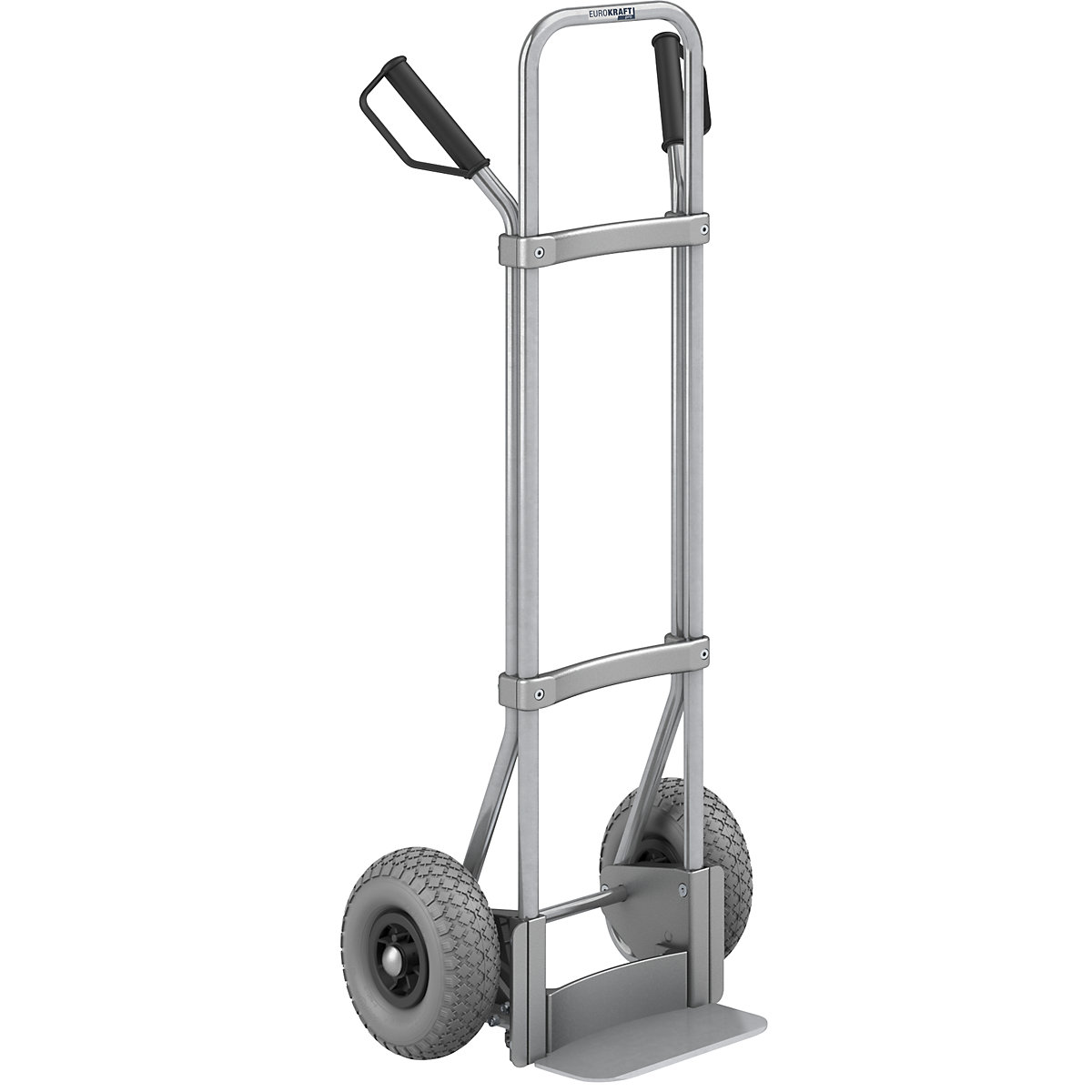 Sack truck, zinc plated - eurokraft pro