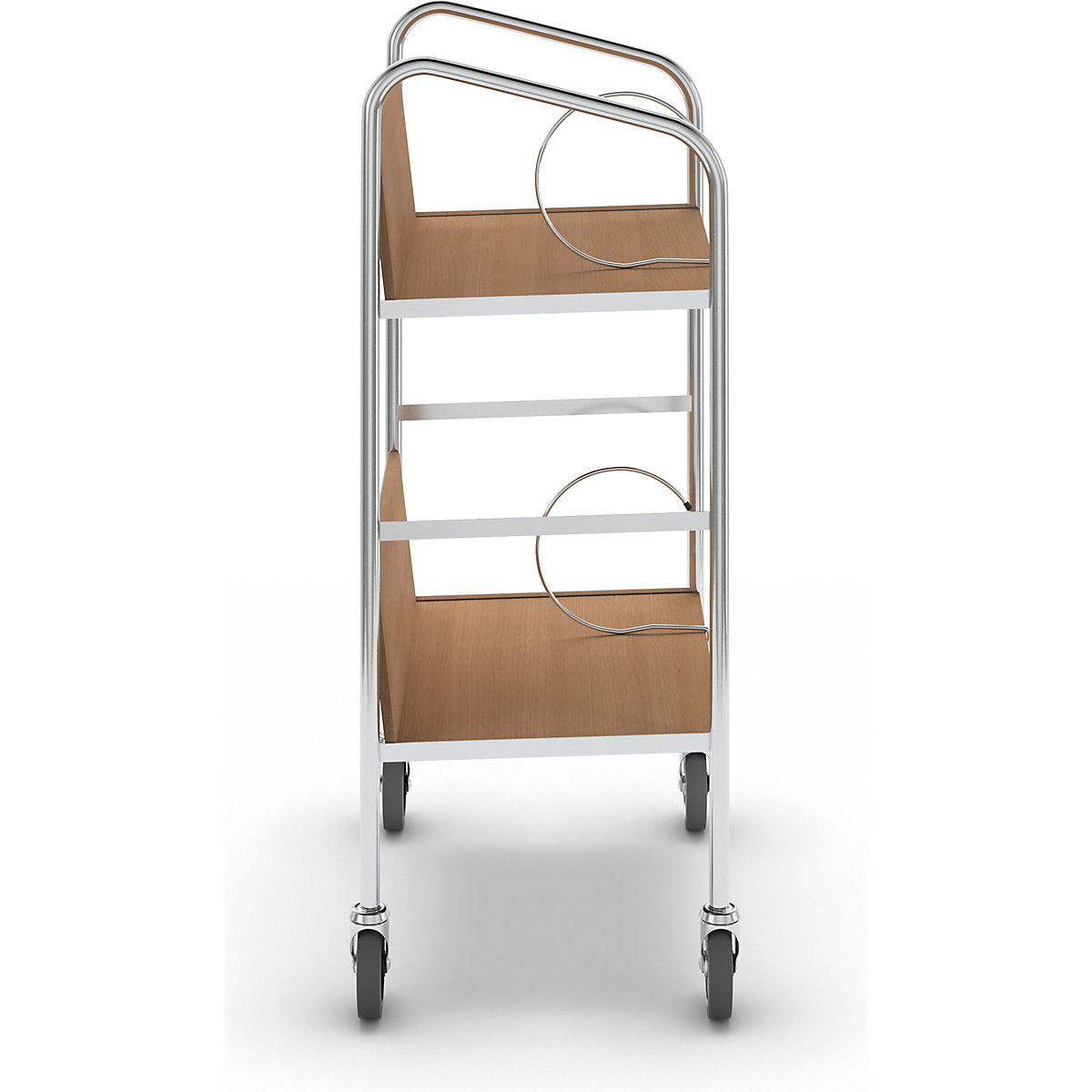 File trolley, chrome plated – HelgeNyberg (Product illustration 39)-38