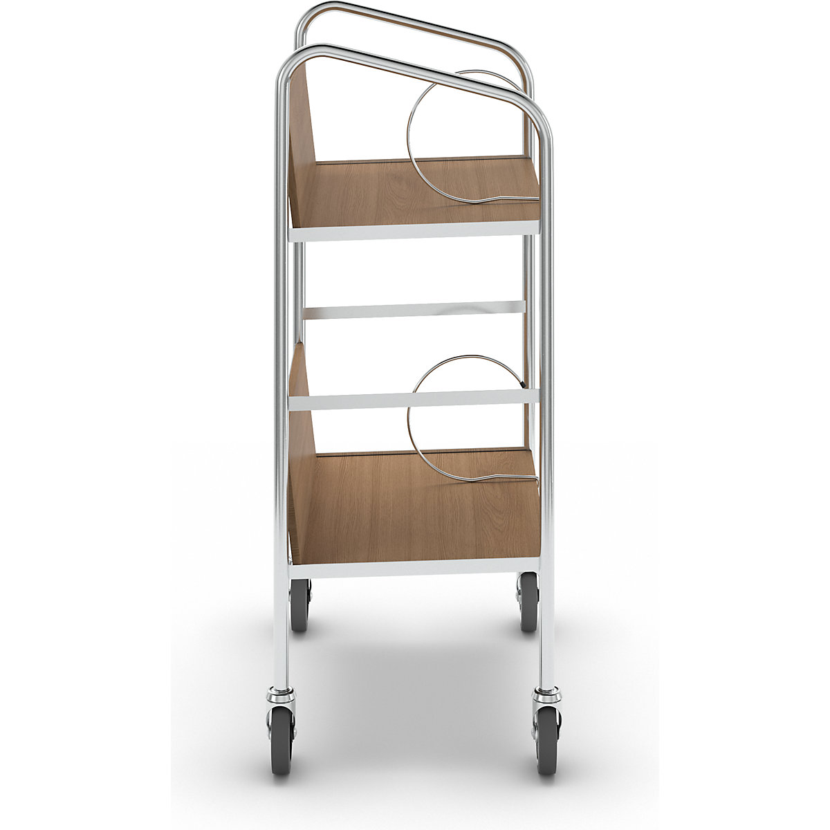 File trolley, chrome plated – HelgeNyberg (Product illustration 33)-32