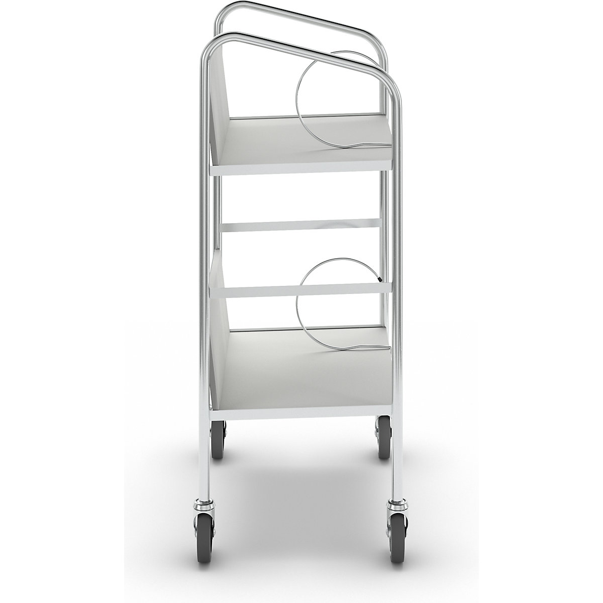 File trolley, chrome plated – HelgeNyberg (Product illustration 11)-10