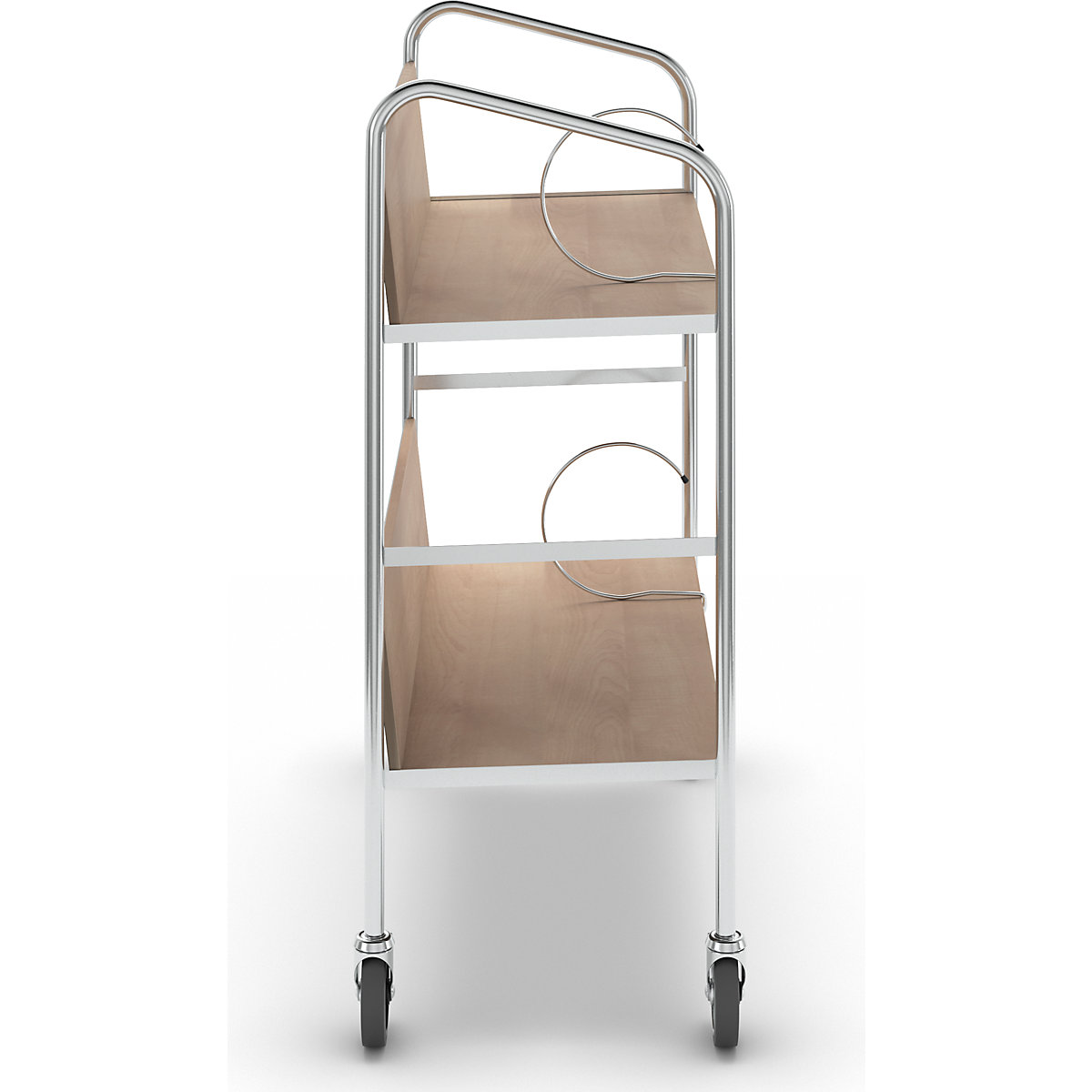 File trolley, chrome plated – HelgeNyberg (Product illustration 40)-39