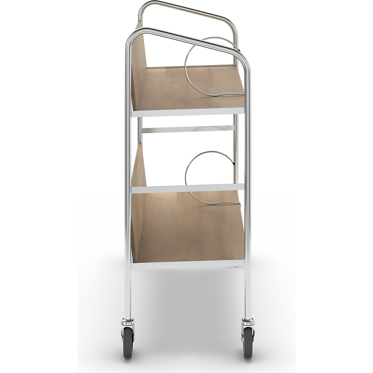 File trolley, chrome plated – HelgeNyberg (Product illustration 25)-24