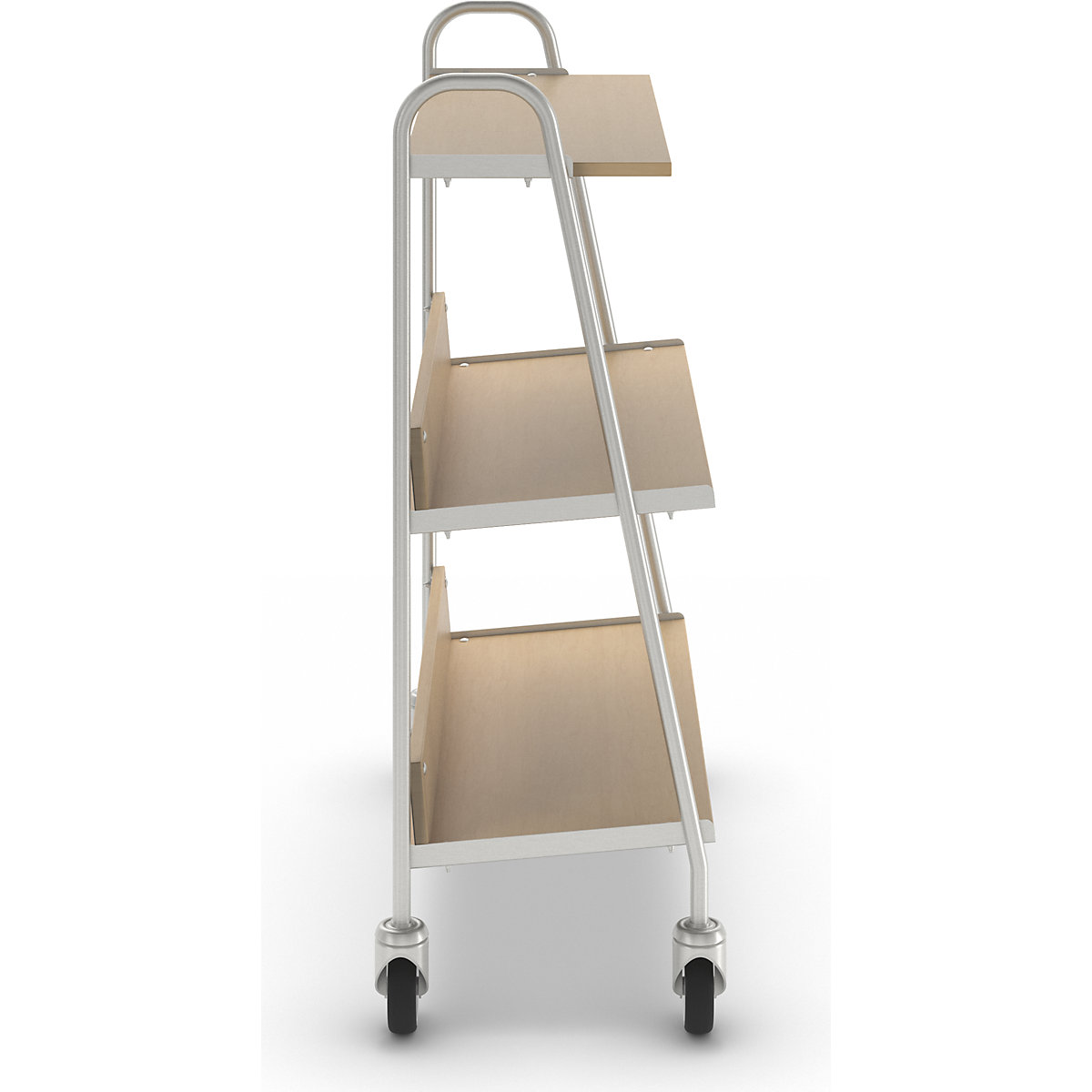 Folder trolley with 2 shelves (Product illustration 9)-8