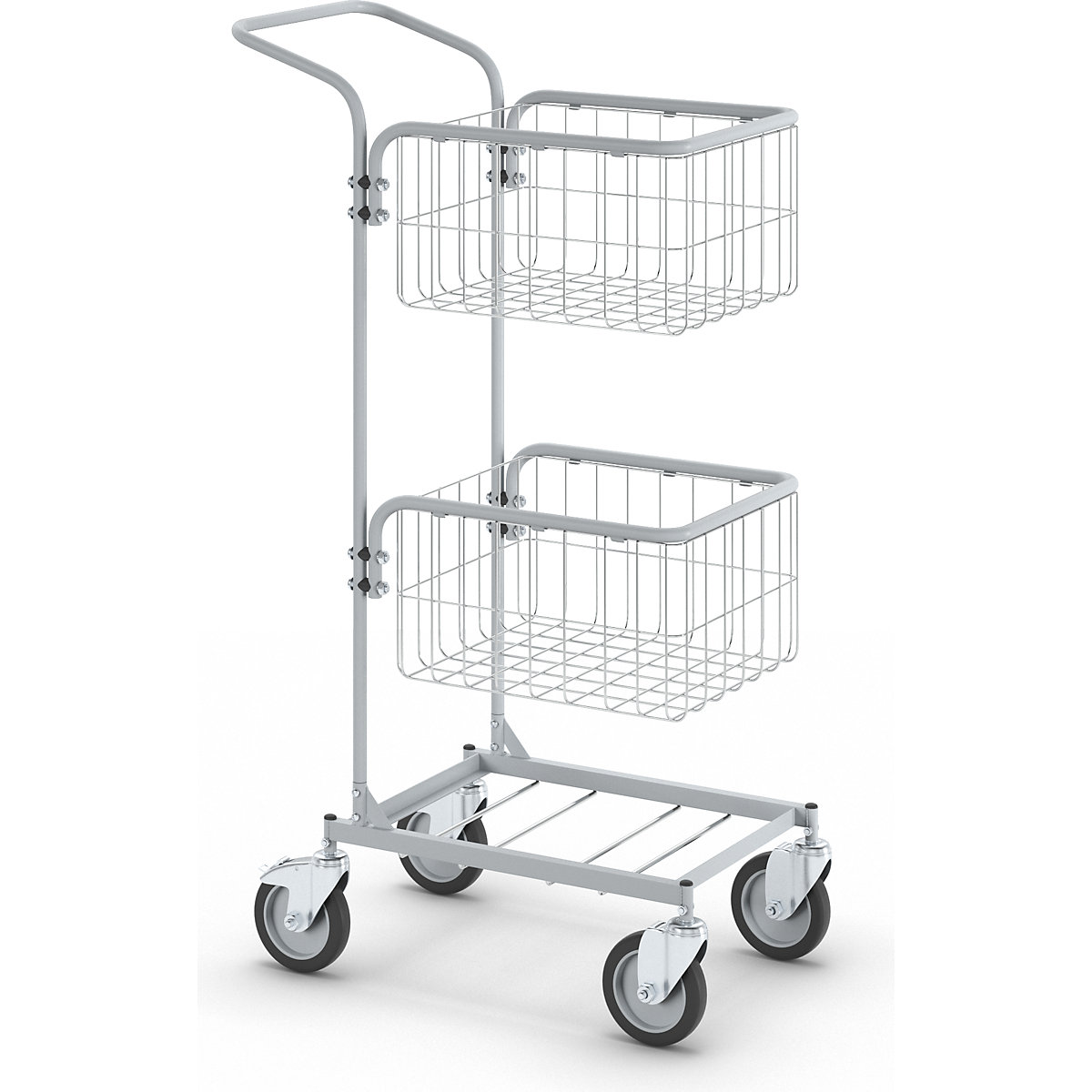 KOMPAKT office trolley – eurokraft pro (Product illustration 38)-37