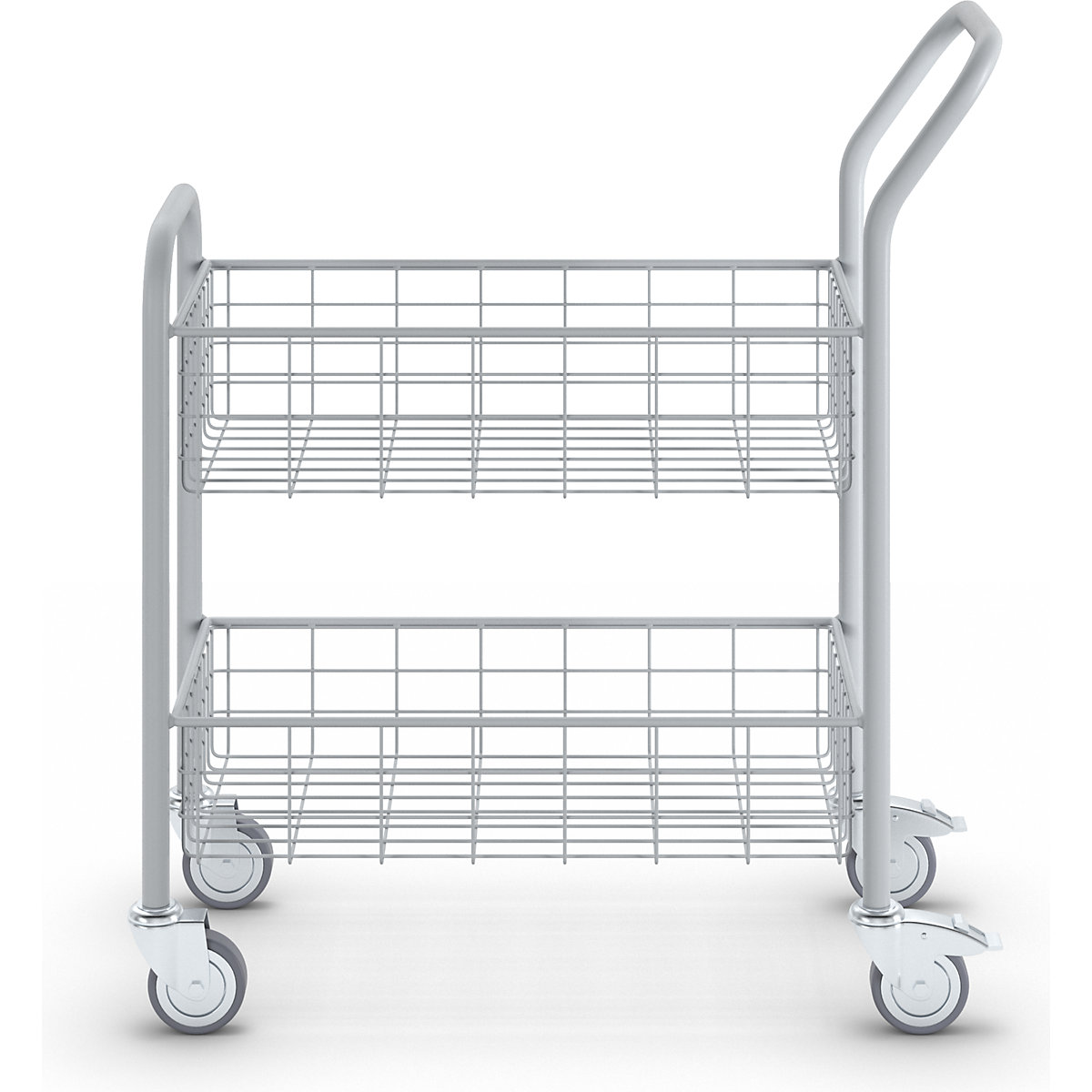 Mail distribution trolley – eurokraft pro (Product illustration 12)-11