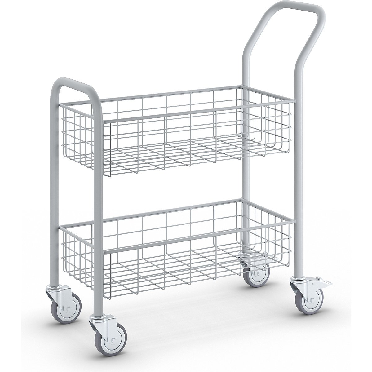 Mail distribution trolley – eurokraft pro