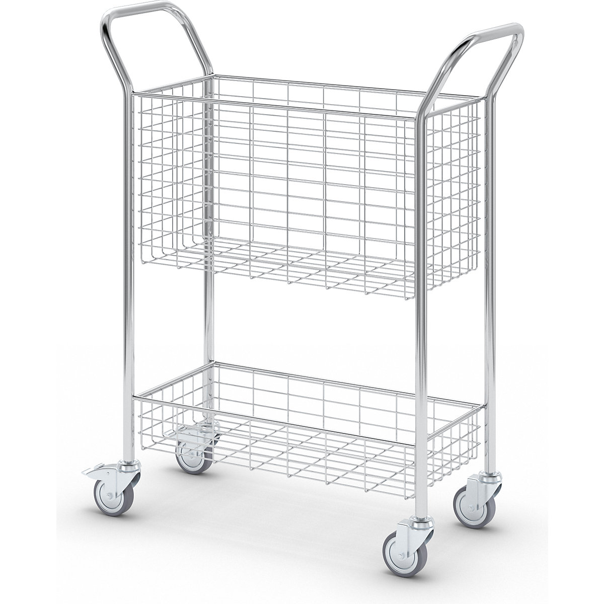 Office and mail distribution trolley – eurokraft pro (Product illustration 22)-21
